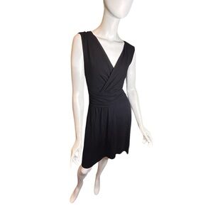 NWT Lilla P Black V-Neck Dress Medium